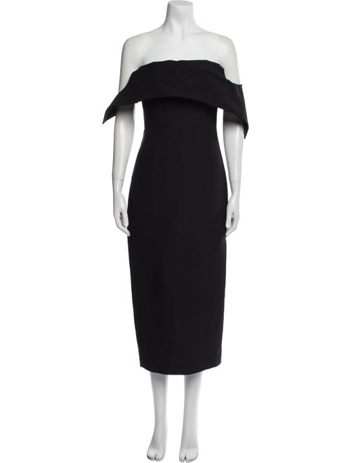 Roland Mouret Wool Midi Length Dress