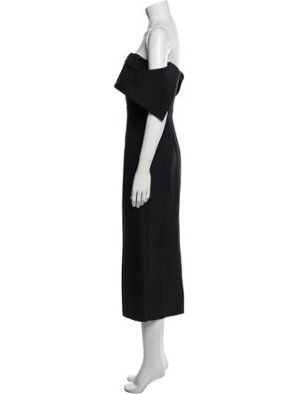 Roland Mouret Wool Midi Length Dress