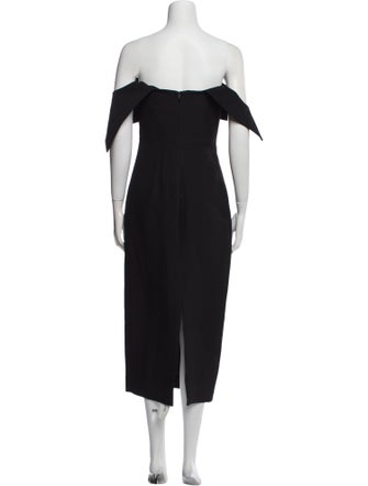 Roland Mouret Wool Midi Length Dress