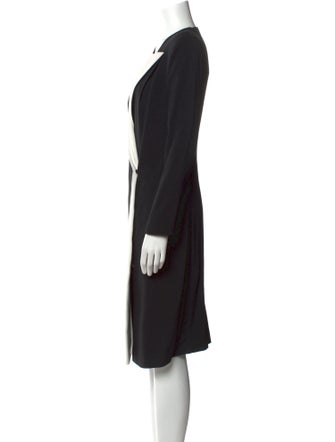 Roland Mouret V-Neck Midi Length Dress