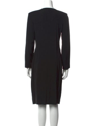 Roland Mouret V-Neck Midi Length Dress