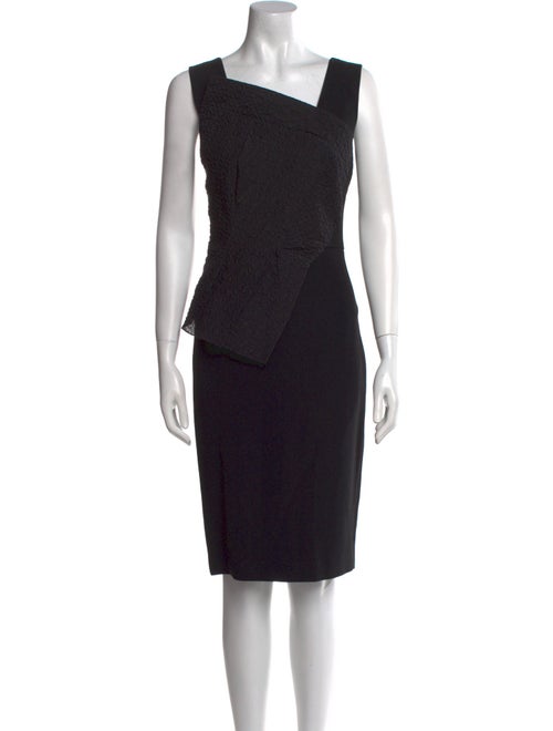 Roland Mouret Square Neckline Knee-Length Dress