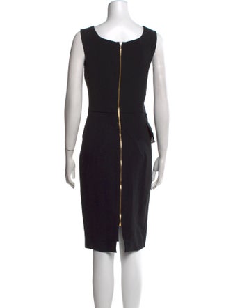 Roland Mouret Square Neckline Knee-Length Dress