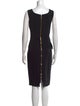 Roland Mouret Square Neckline Knee-Length Dress