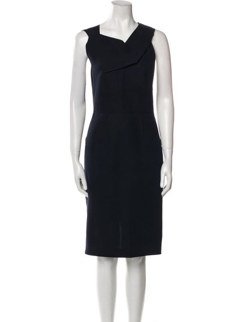 Roland Mouret Cowl Neck Midi Length Dress