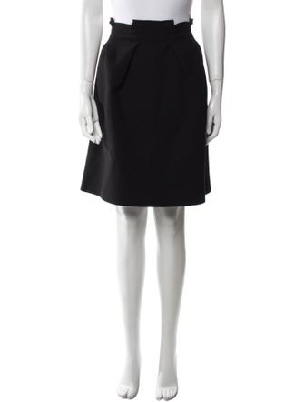 Roland Mouret Wool Knee-Length Skirt