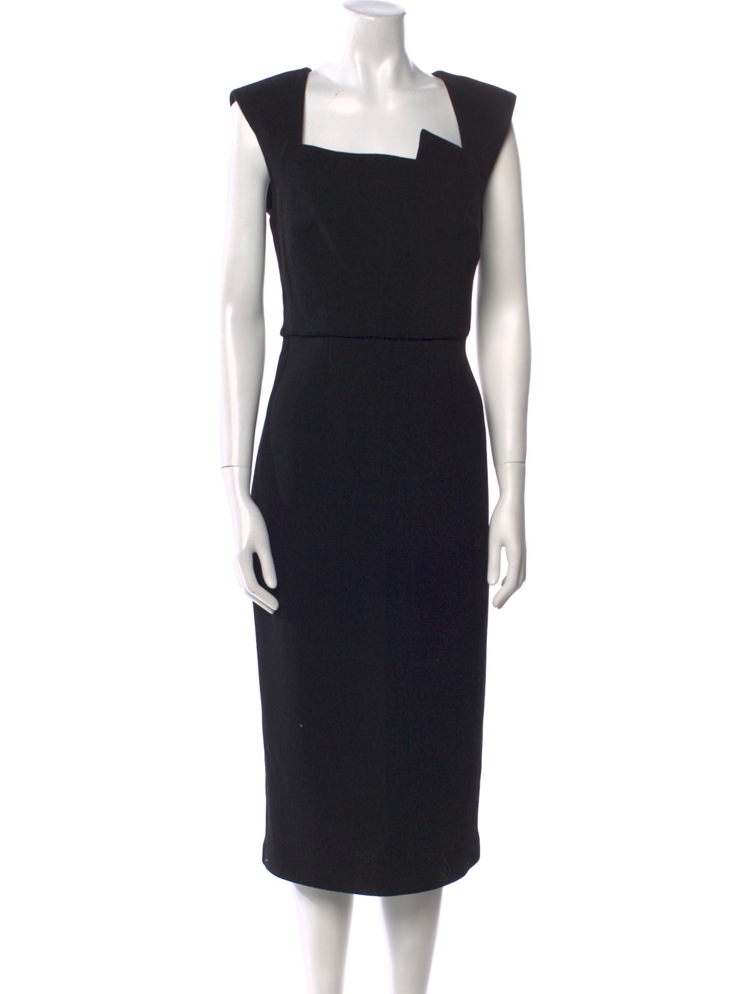 Roland Mouret Wool Midi Length Dress