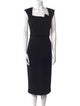 Roland Mouret Wool Midi Length Dress