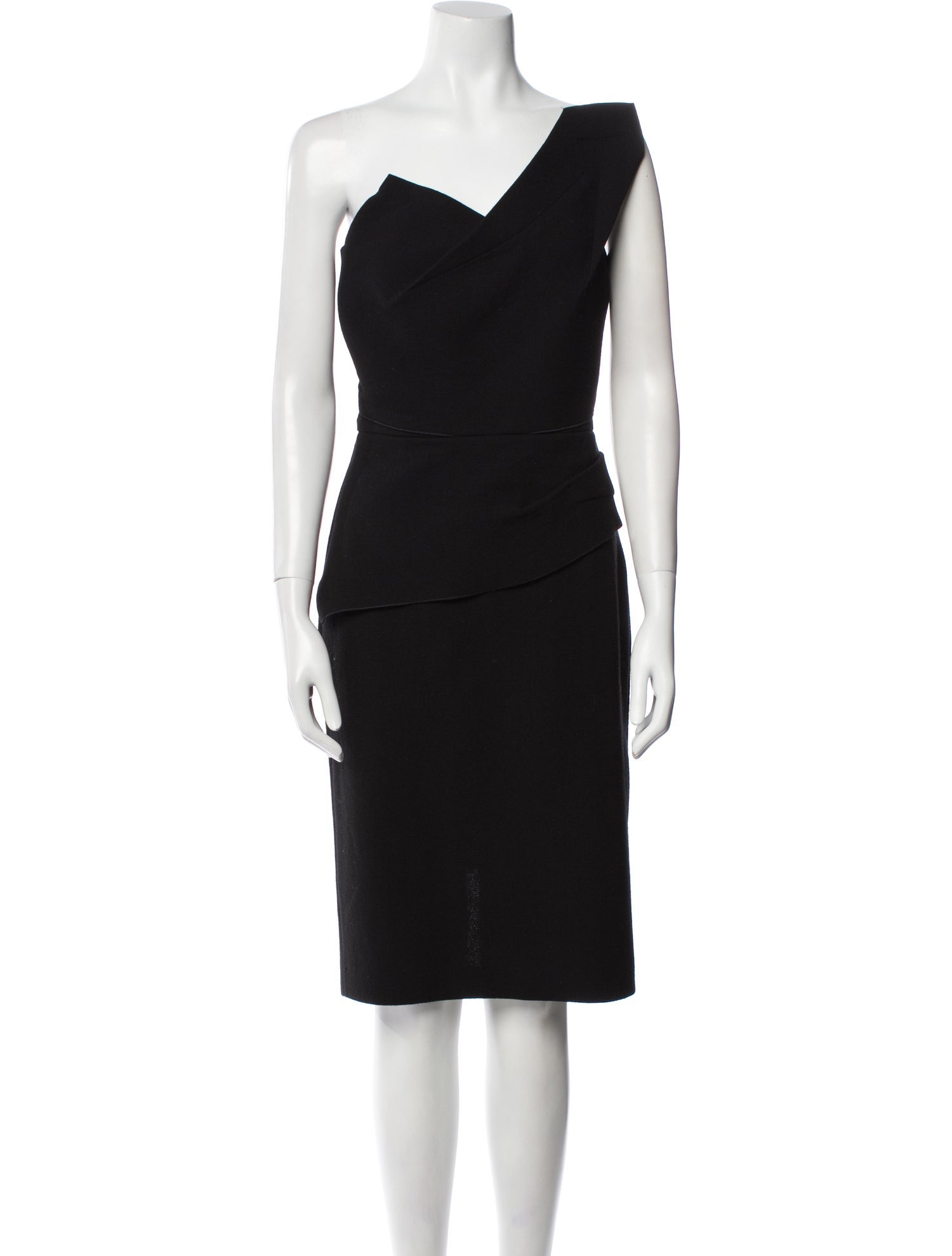 Roland Mouret Wool Knee-Length Dress
