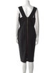 Roland Mouret Square Neckline Midi Length Dress