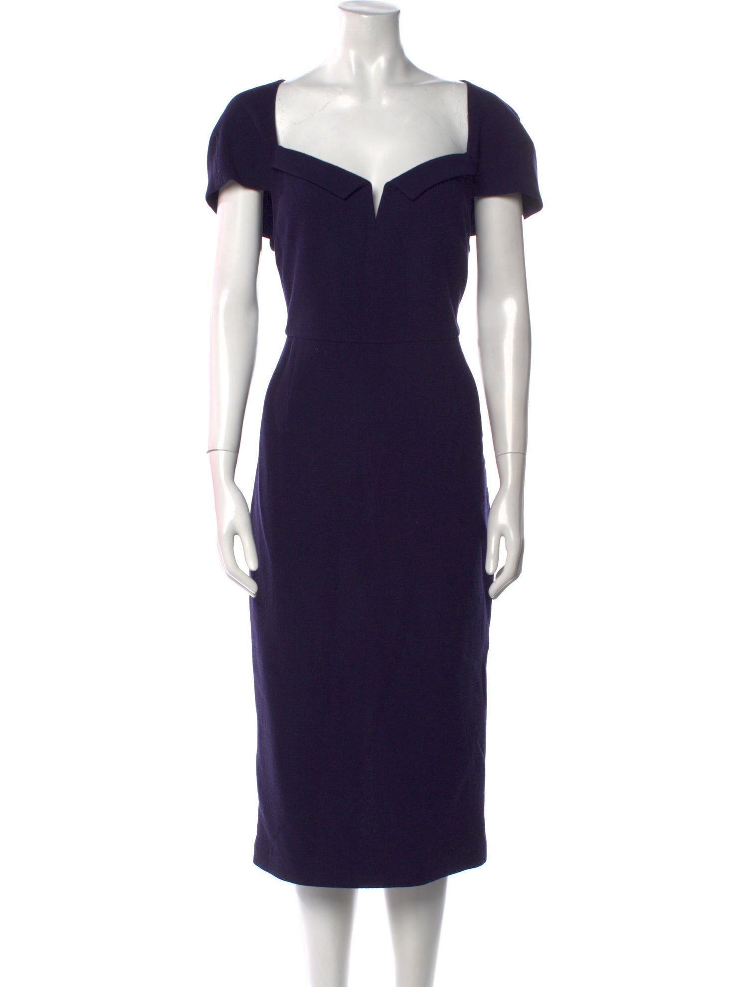 Roland Mouret Wool Midi Length Dress w/ Tags