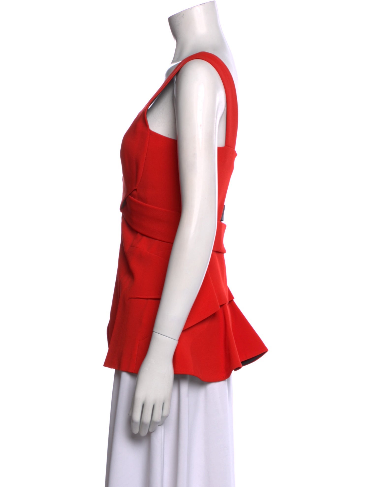 Roland Mouret V-Neck Sleeveless Top