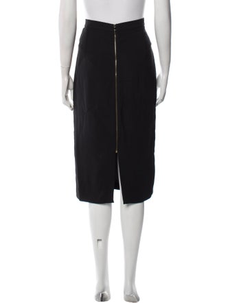 Roland Mouret Cutout Accent Knee-Length Skirt