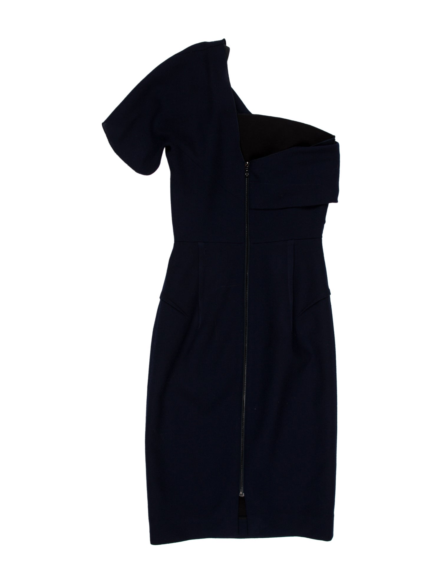 Roland Mouret One-Shoulder Mini Dress