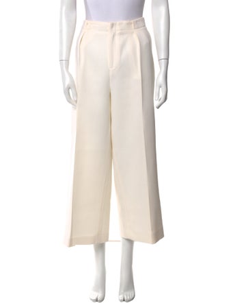 Roland Mouret Wool Wide Leg Pants