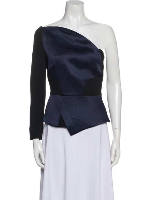 Roland Mouret One-Shoulder Sleeveless Top