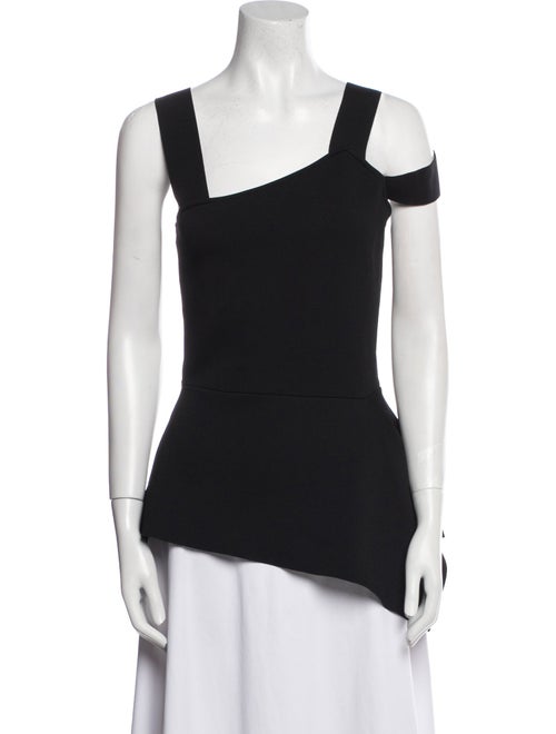 Roland Mouret Square Neckline Sleeveless Top