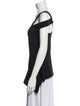 Roland Mouret Square Neckline Sleeveless Top
