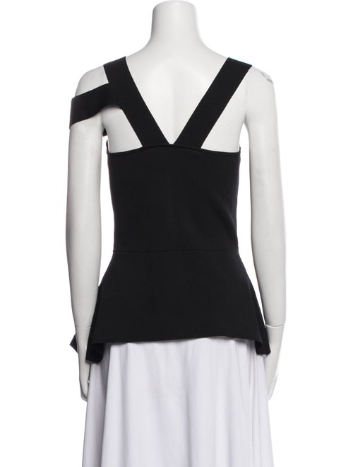 Roland Mouret Square Neckline Sleeveless Top