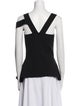 Roland Mouret Square Neckline Sleeveless Top