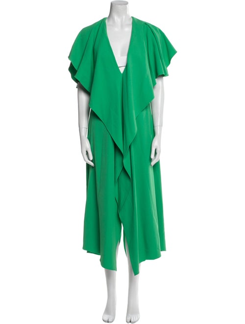 Roland Mouret V-Neck Long Dress