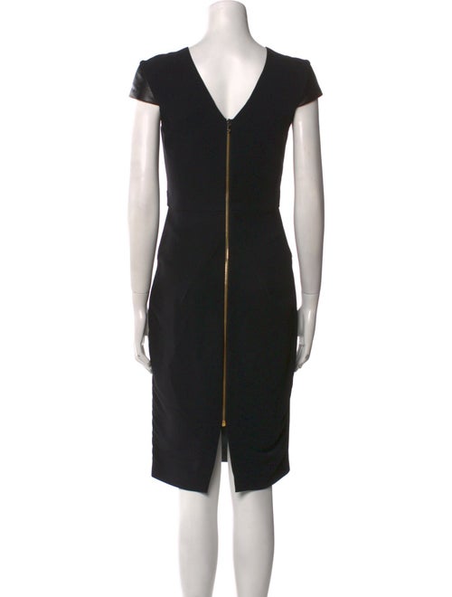 Roland Mouret Leather Midi Length Dress