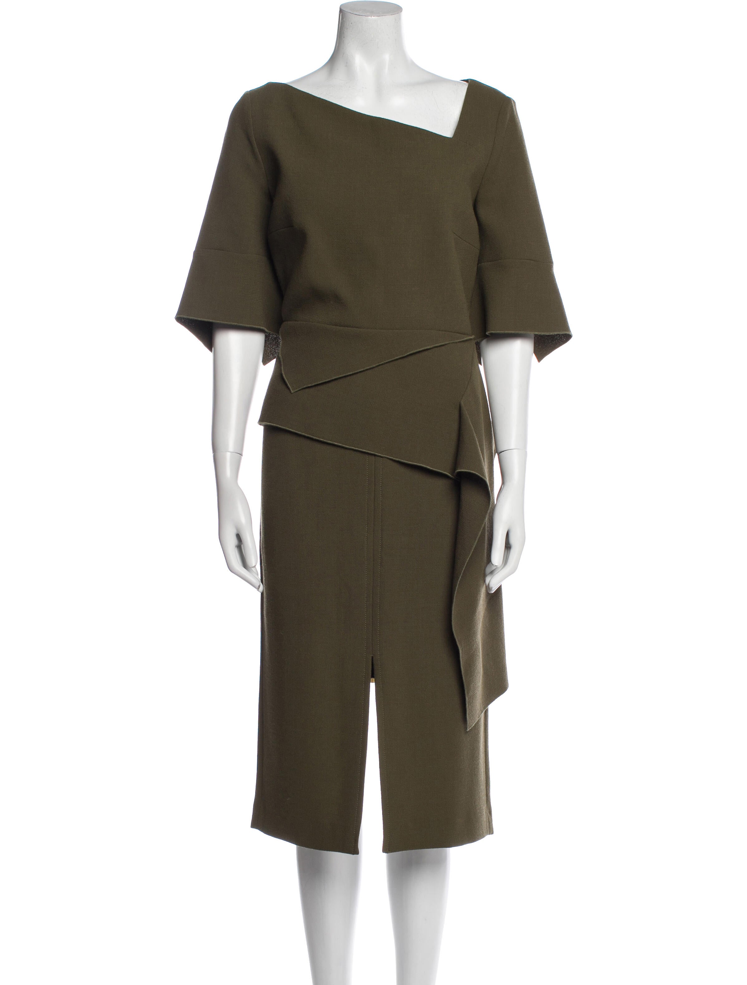 Roland Mouret Wool Skirt Set