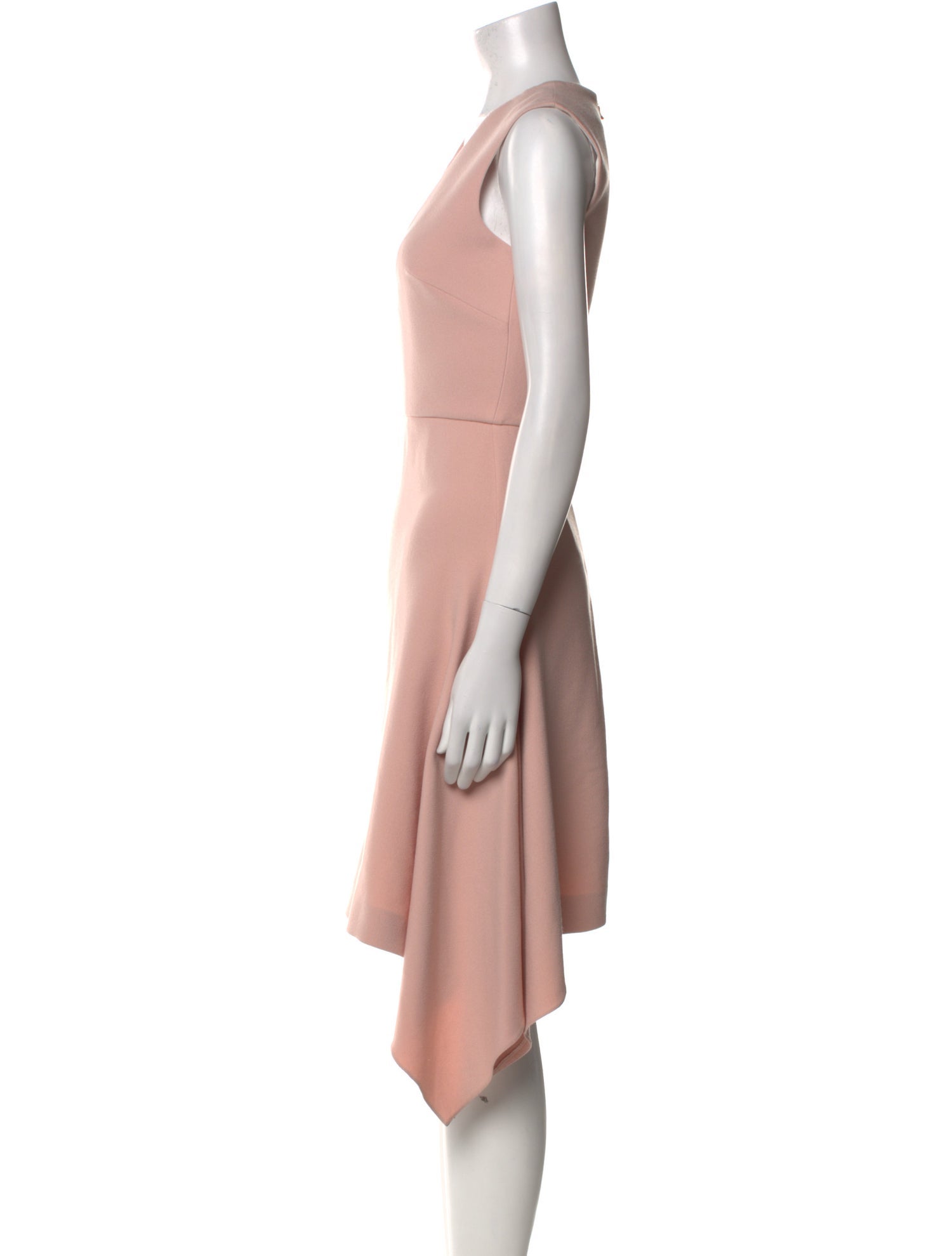 Roland Mouret V-Neck Midi Length Dress