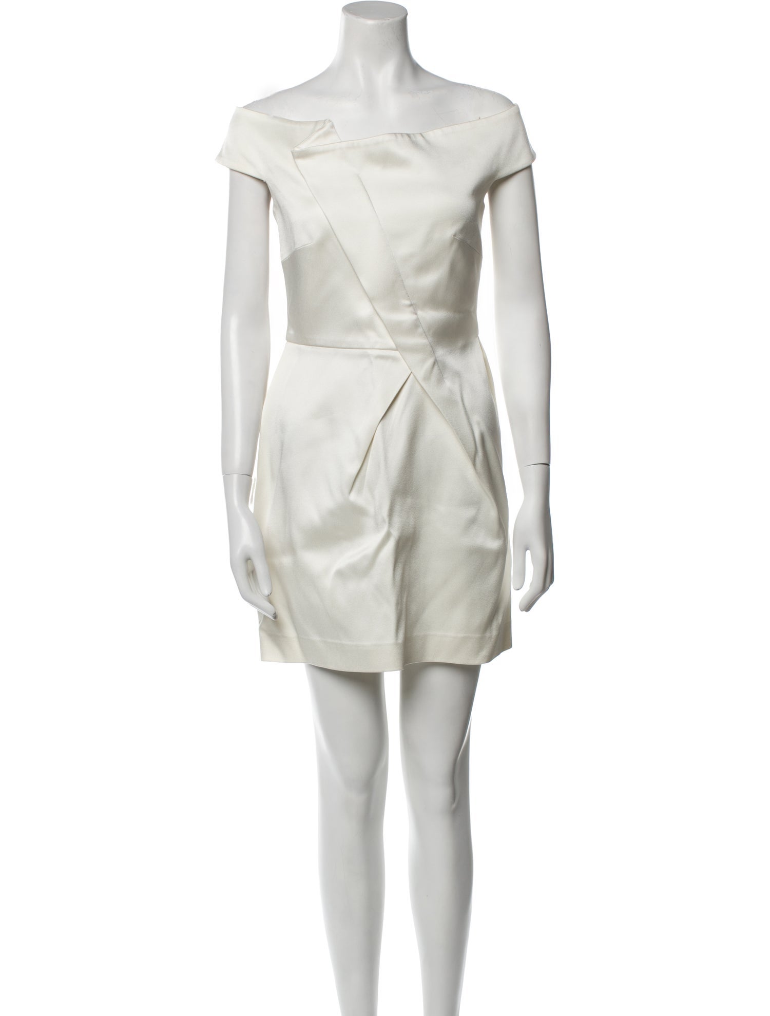 Roland Mouret Off-The-Shoulder Mini Dress