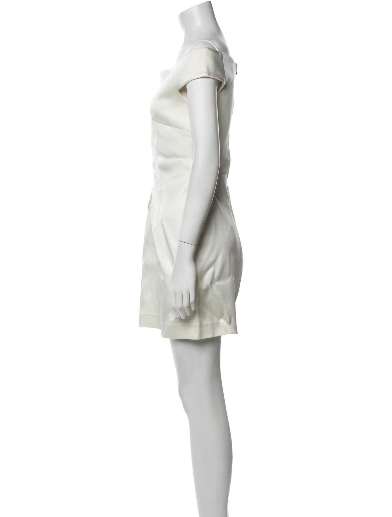 Roland Mouret Off-The-Shoulder Mini Dress