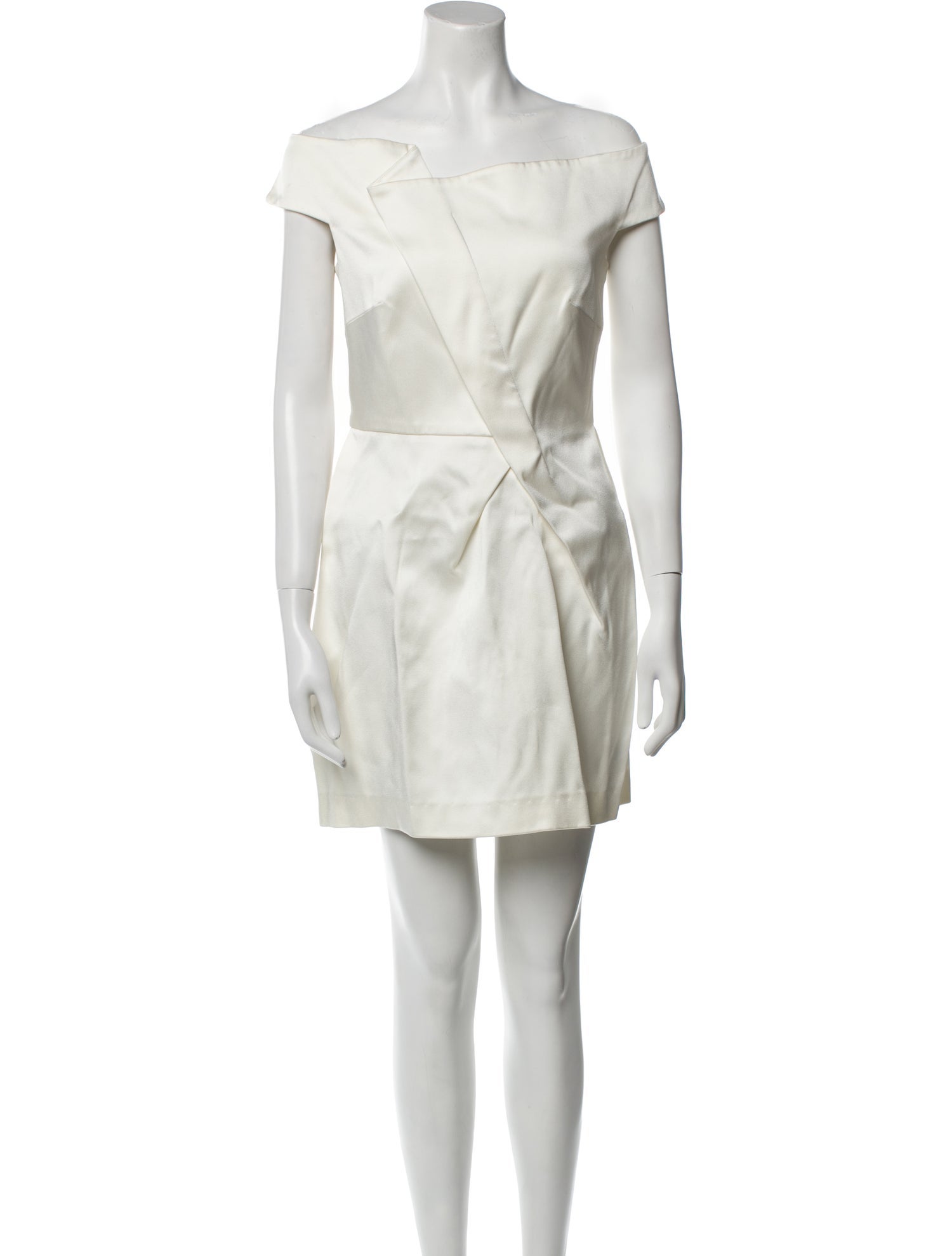 Roland Mouret Off-The-Shoulder Mini Dress