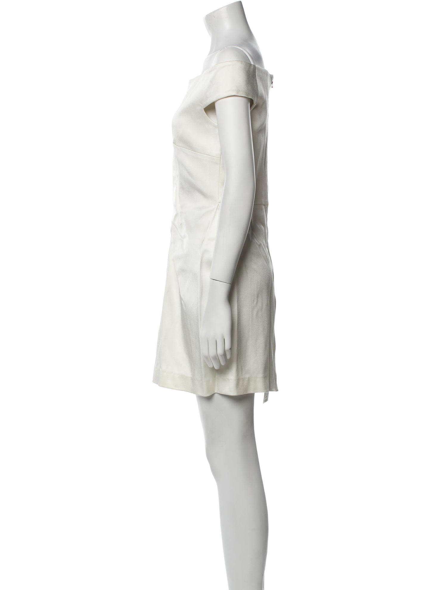 Roland Mouret Off-The-Shoulder Mini Dress