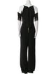 Roland Mouret Wool V-Neck Jumpsuit