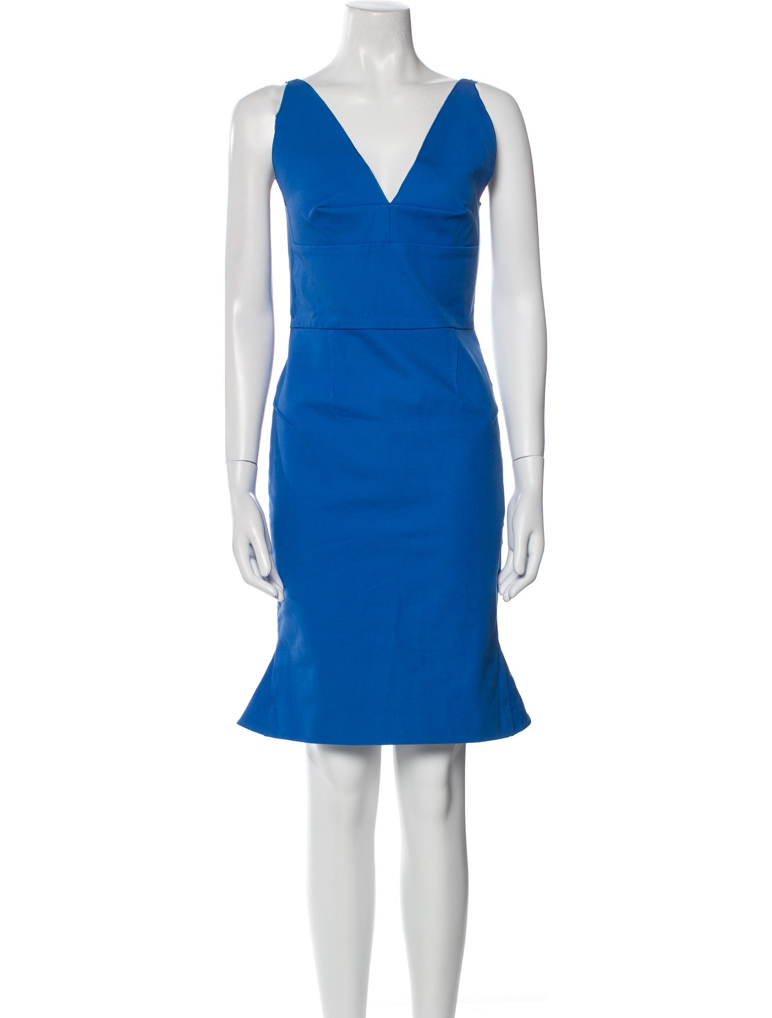 Roland Mouret V-Neck Mini Dress