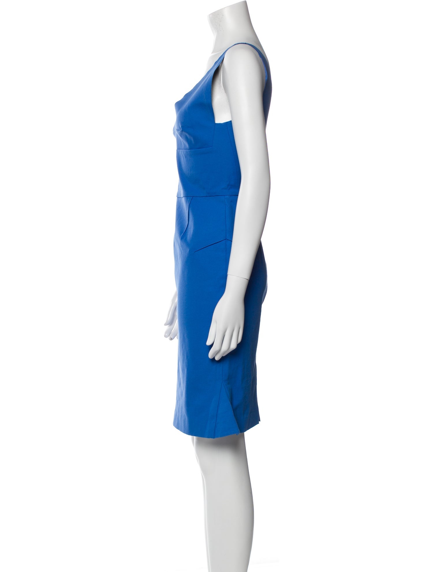 Roland Mouret V-Neck Mini Dress