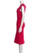 Roland Mouret Square Neckline Midi Length Dress