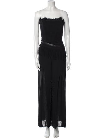Roland Mouret Strapless Jumpsuit