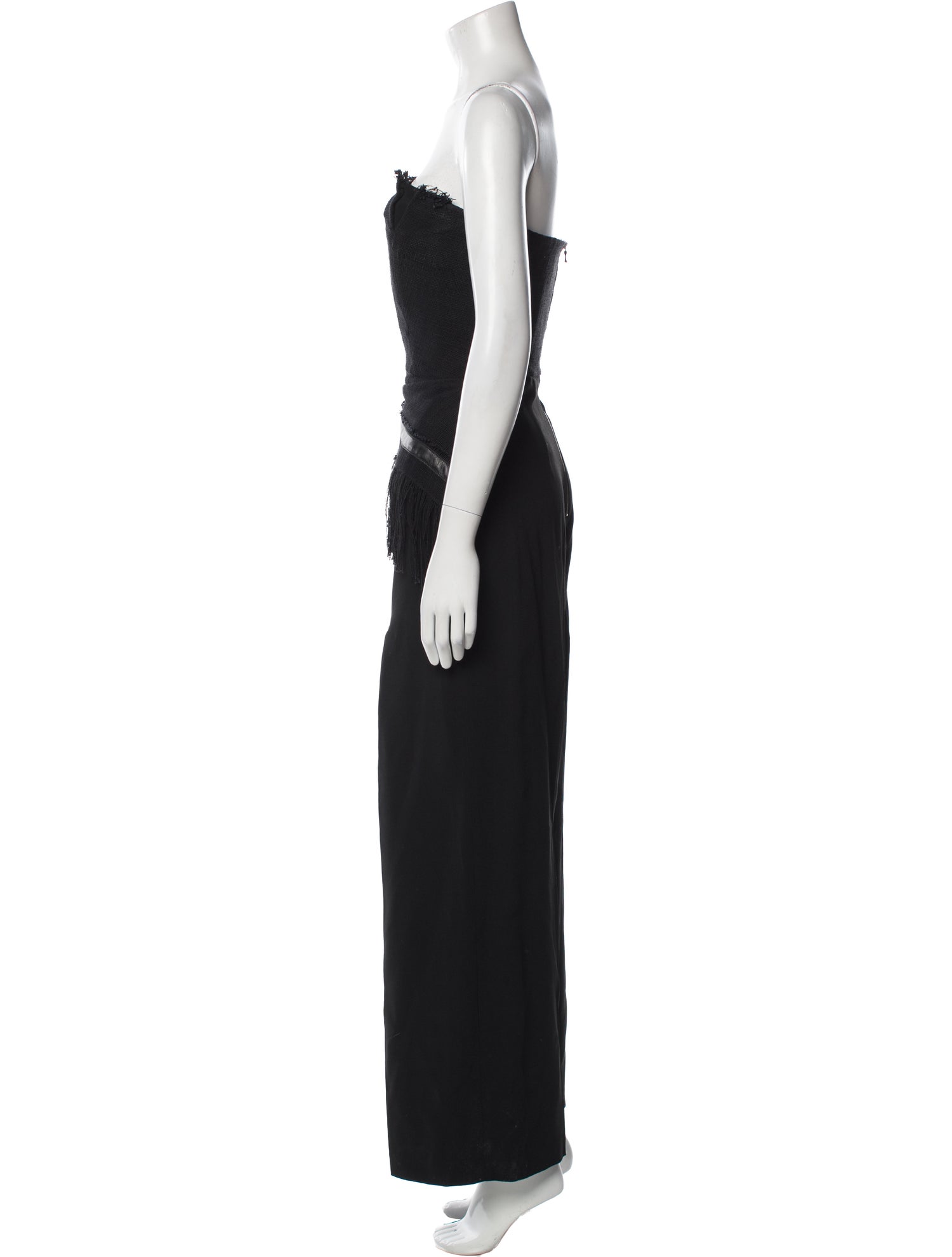 Roland Mouret Strapless Jumpsuit