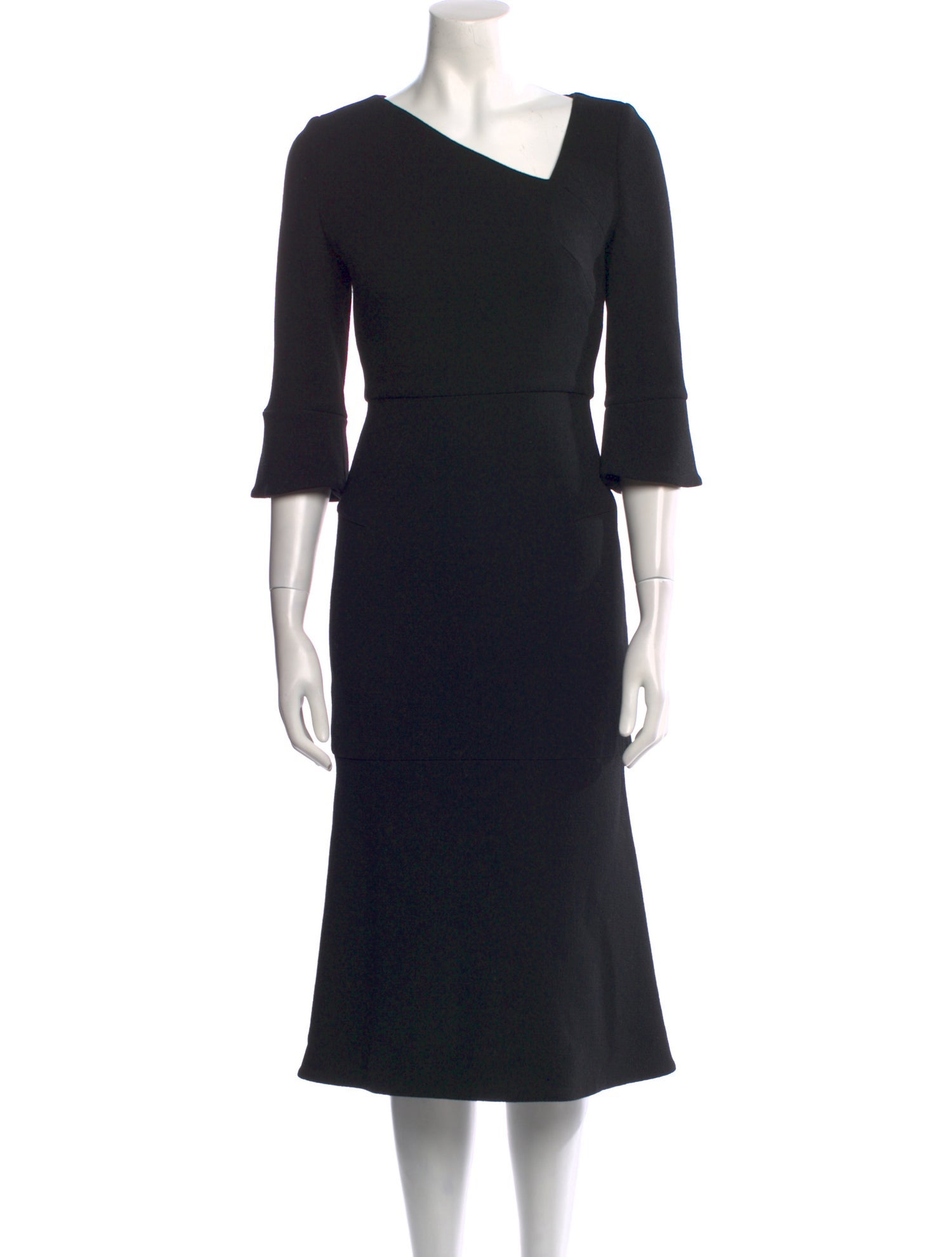 Roland Mouret Wool Midi Length Dress
