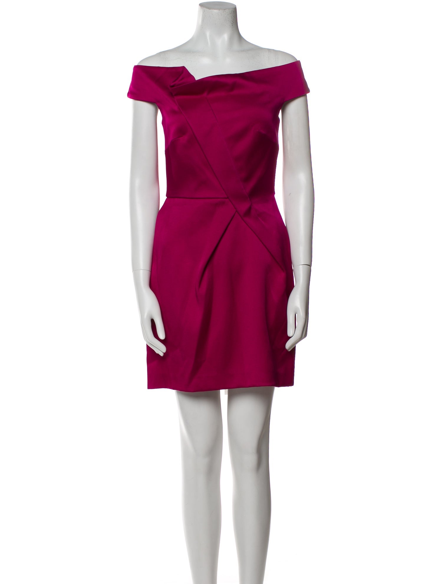 Roland Mouret Off-The-Shoulder Mini Dress