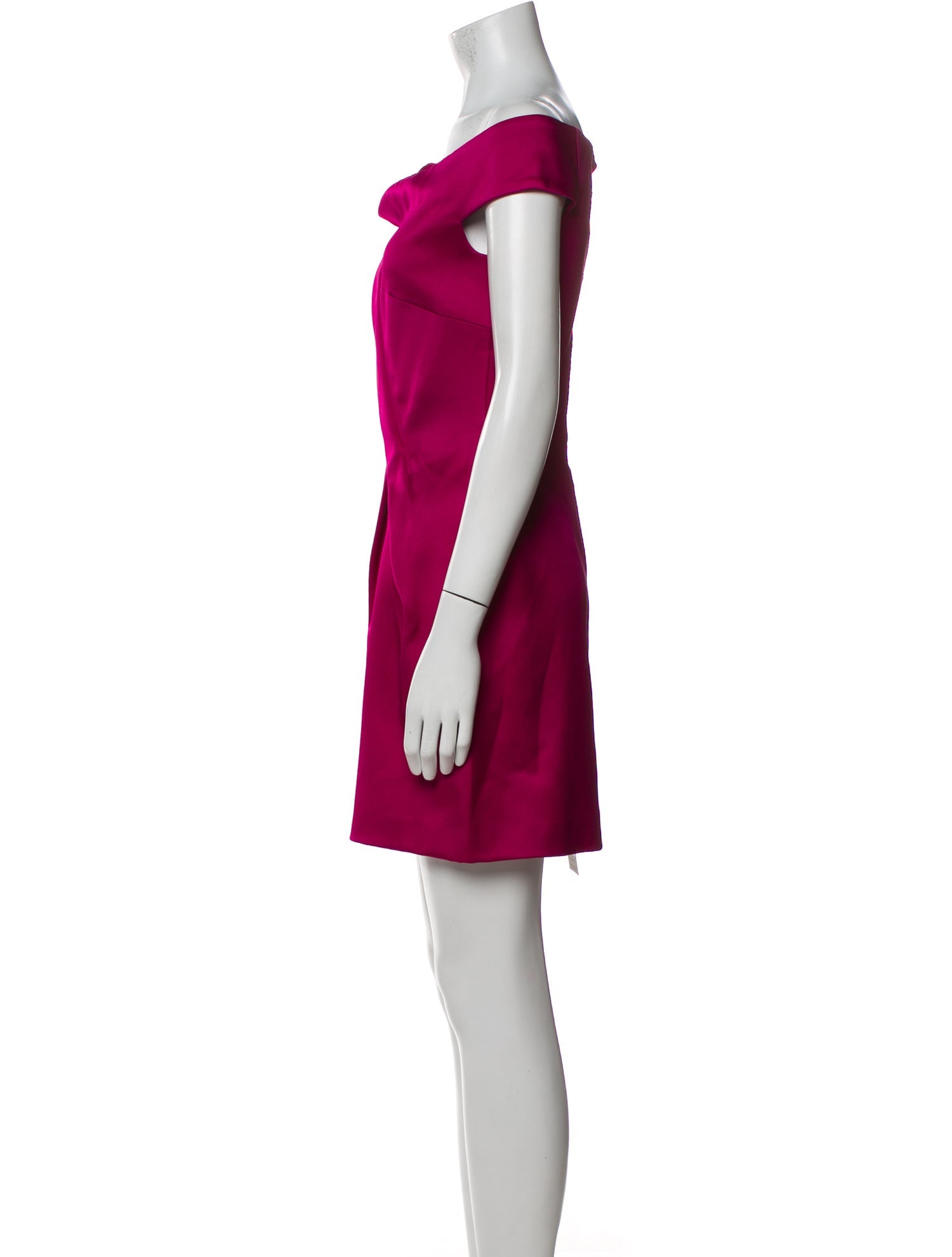 Roland Mouret Off-The-Shoulder Mini Dress