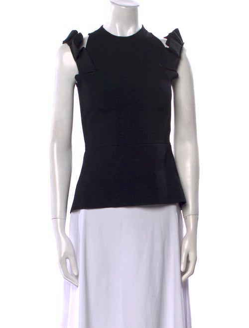 Roland Mouret Crew Neck Sleeveless Top