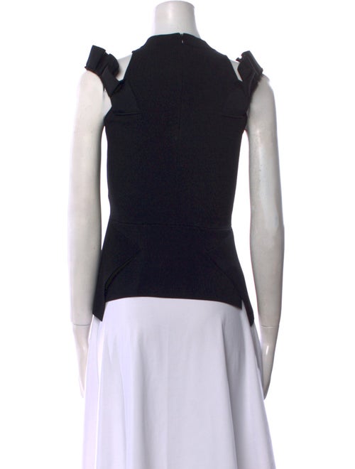 Roland Mouret Crew Neck Sleeveless Top