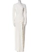 Roland Mouret One-Shoulder Long Dress