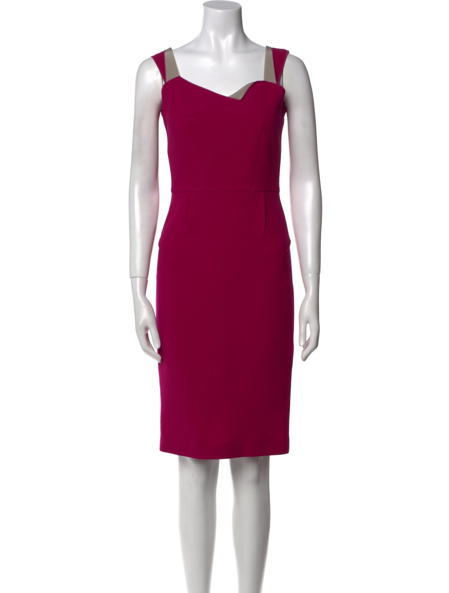 Roland Mouret Wool Knee-Length Dress