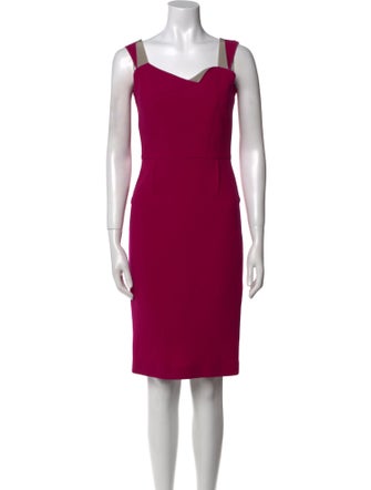 Roland Mouret Wool Knee-Length Dress