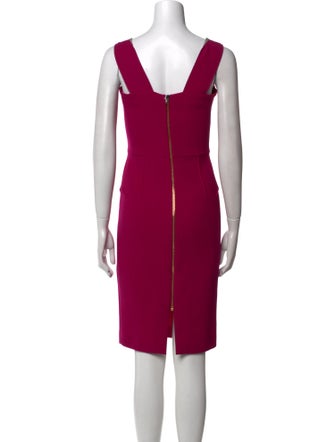 Roland Mouret Wool Knee-Length Dress