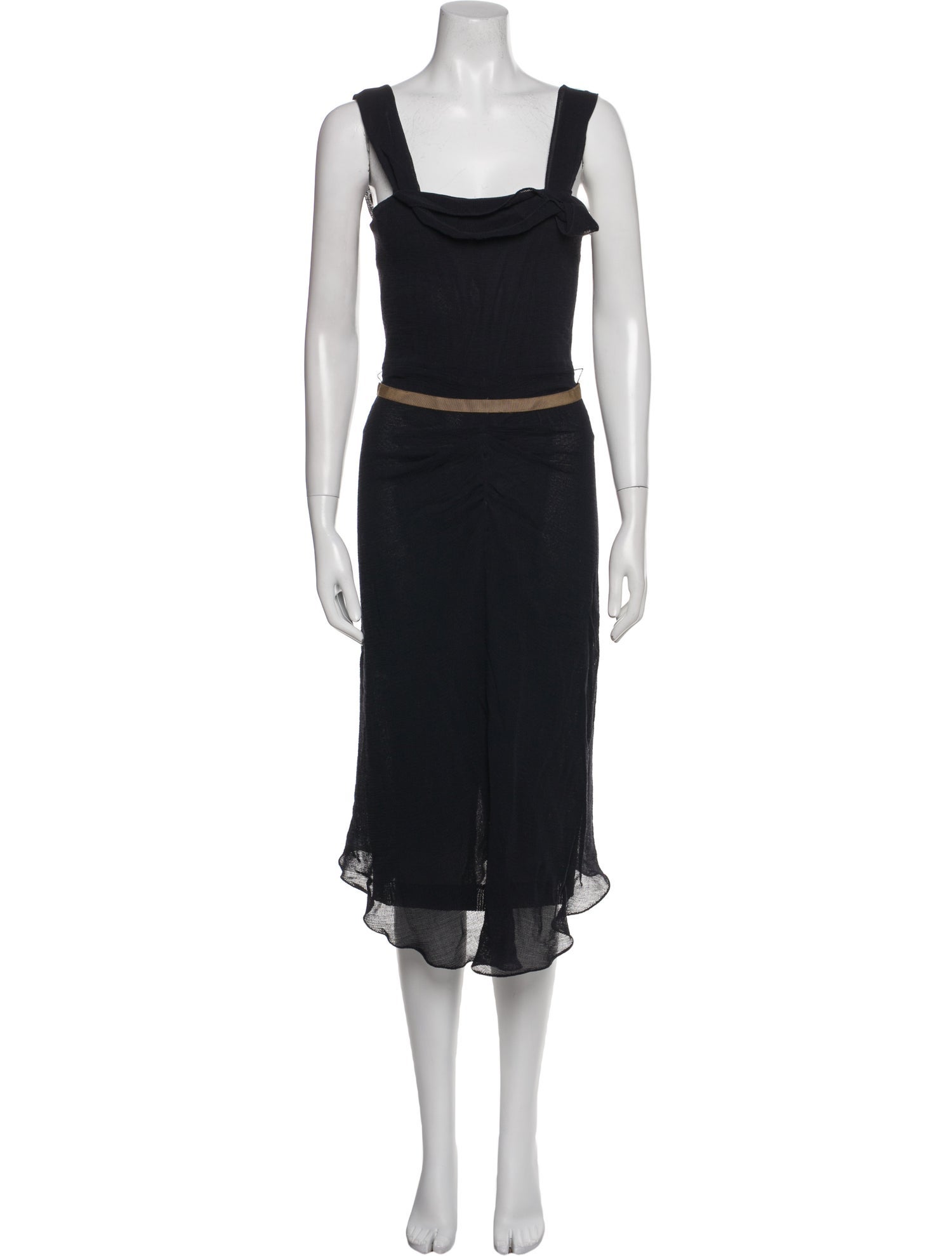 Roland Mouret Wool Midi Length Dress