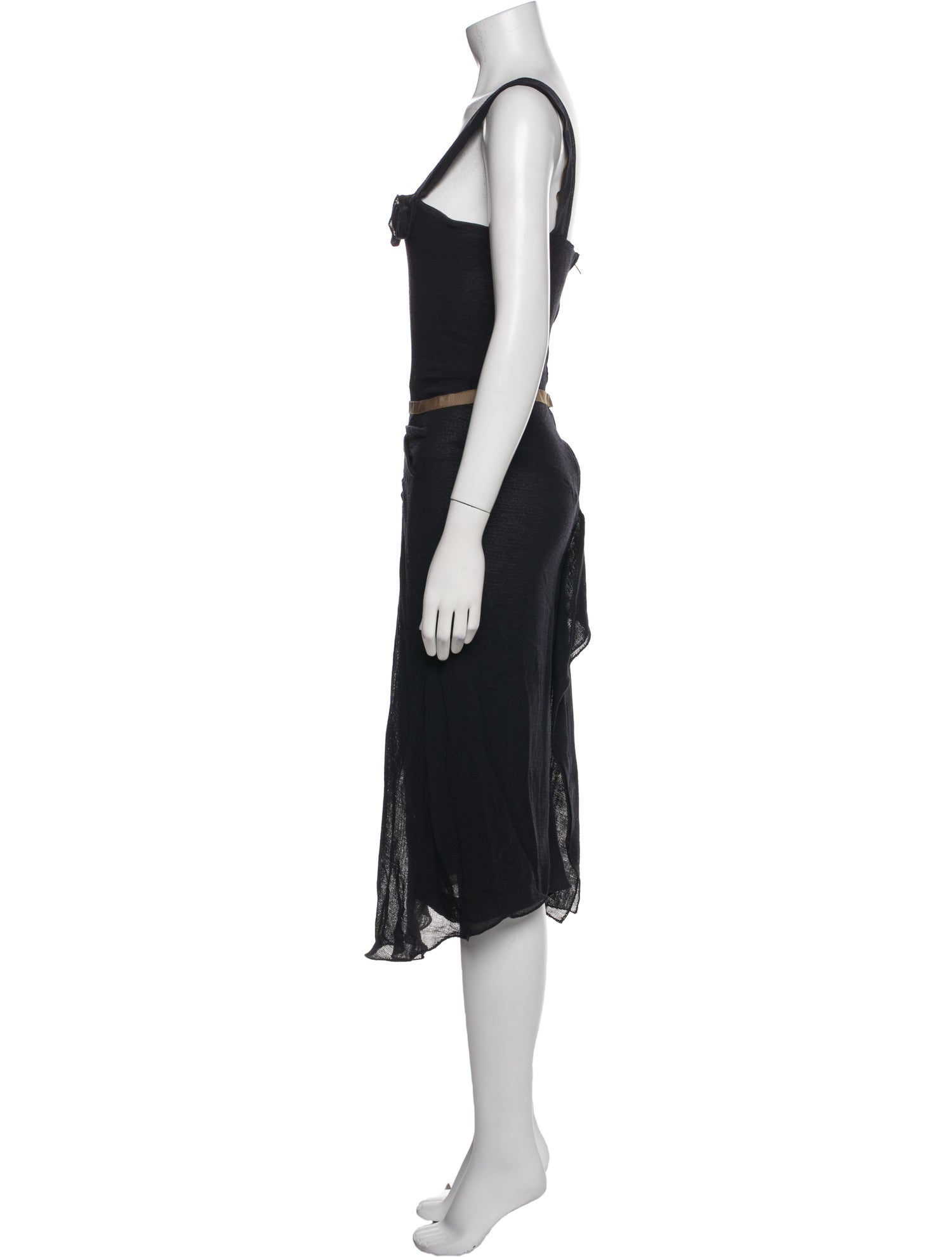 Roland Mouret Wool Midi Length Dress