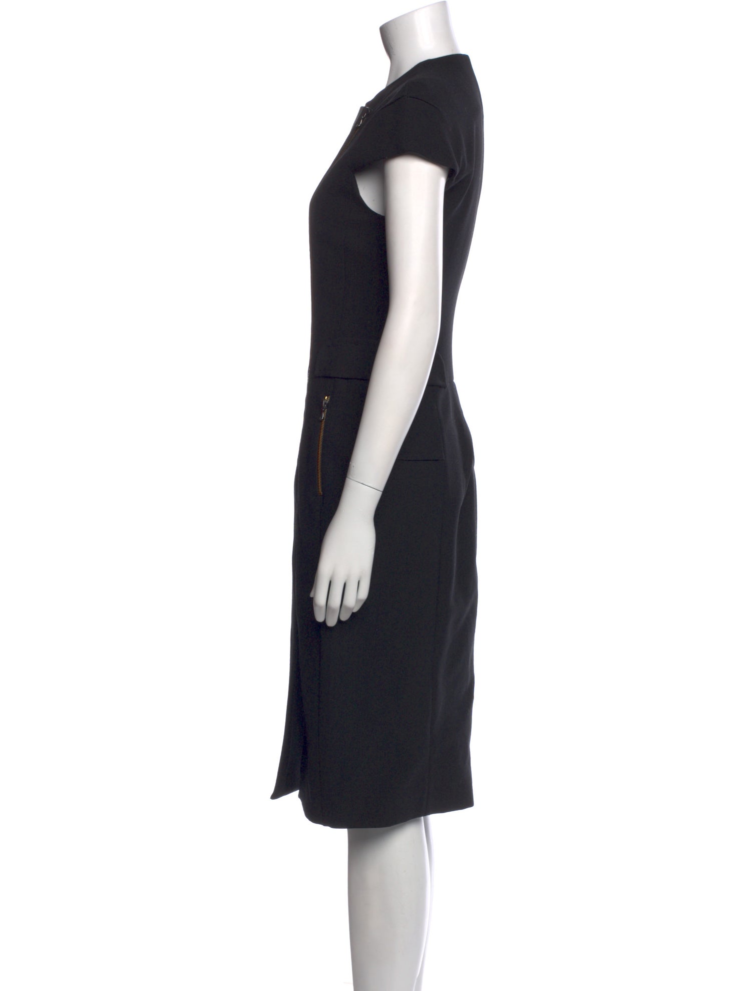 Roland Mouret Crew Neck Midi Length Dress